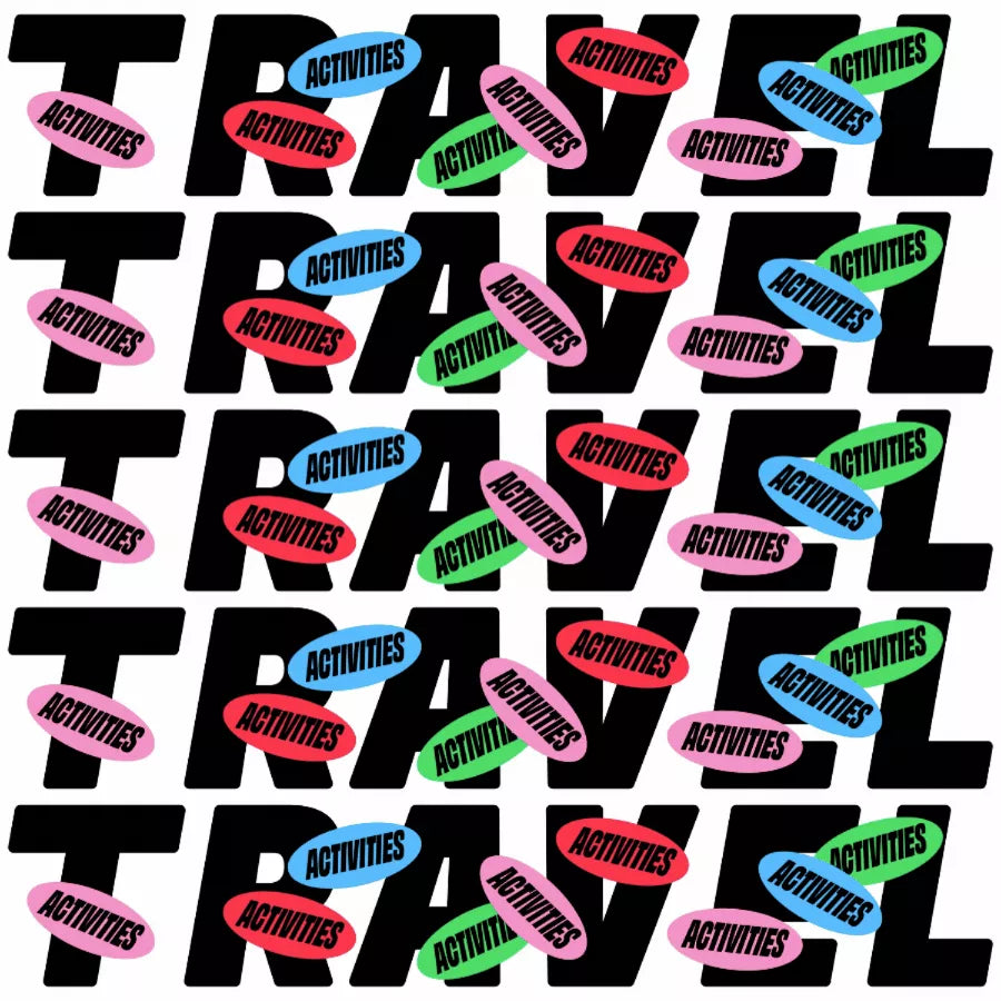 Activités stickers en voyage
