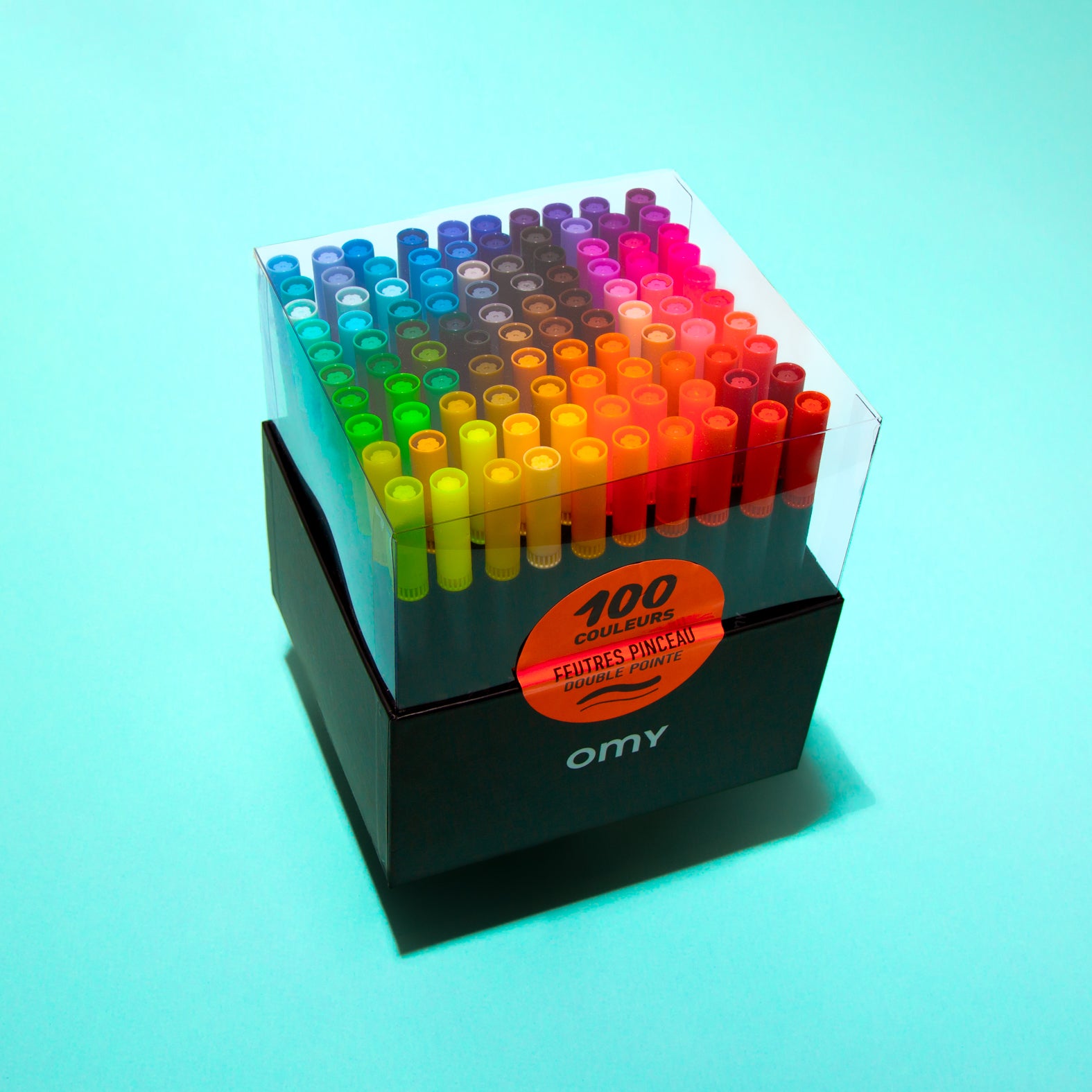 Box 100 feutres
