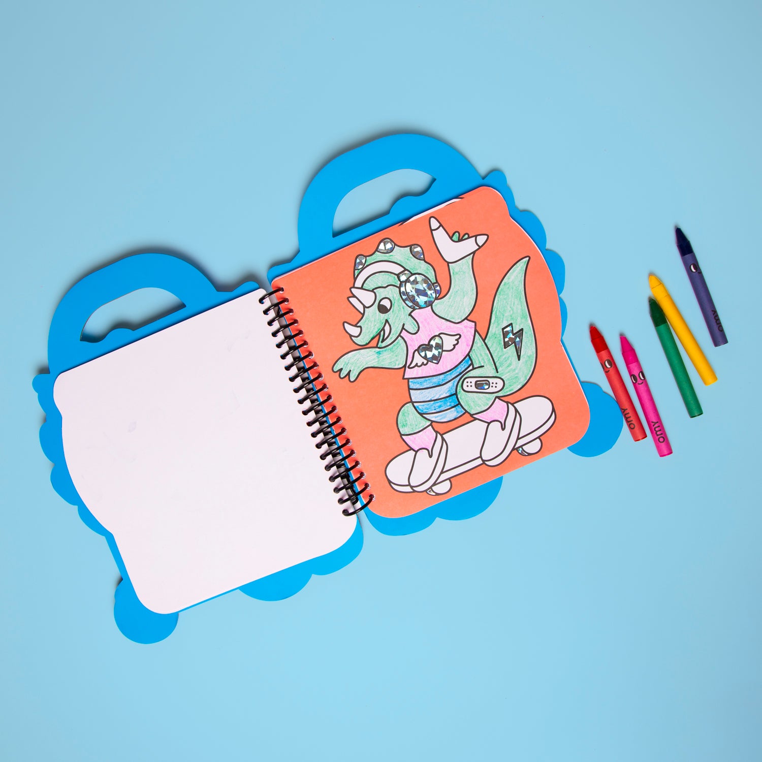 Super Kleur- & Stickersboek – Dino