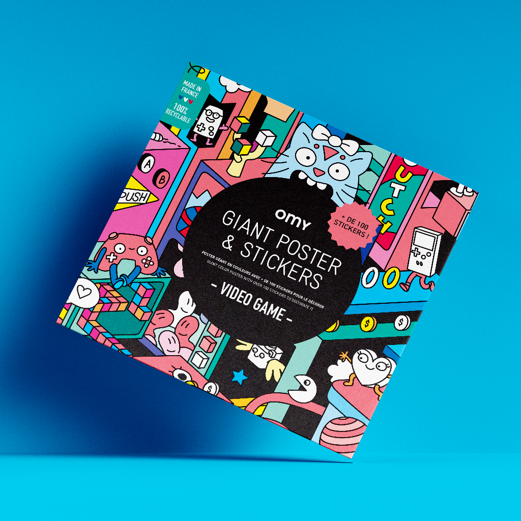 Video game - Cherche & trouve géant