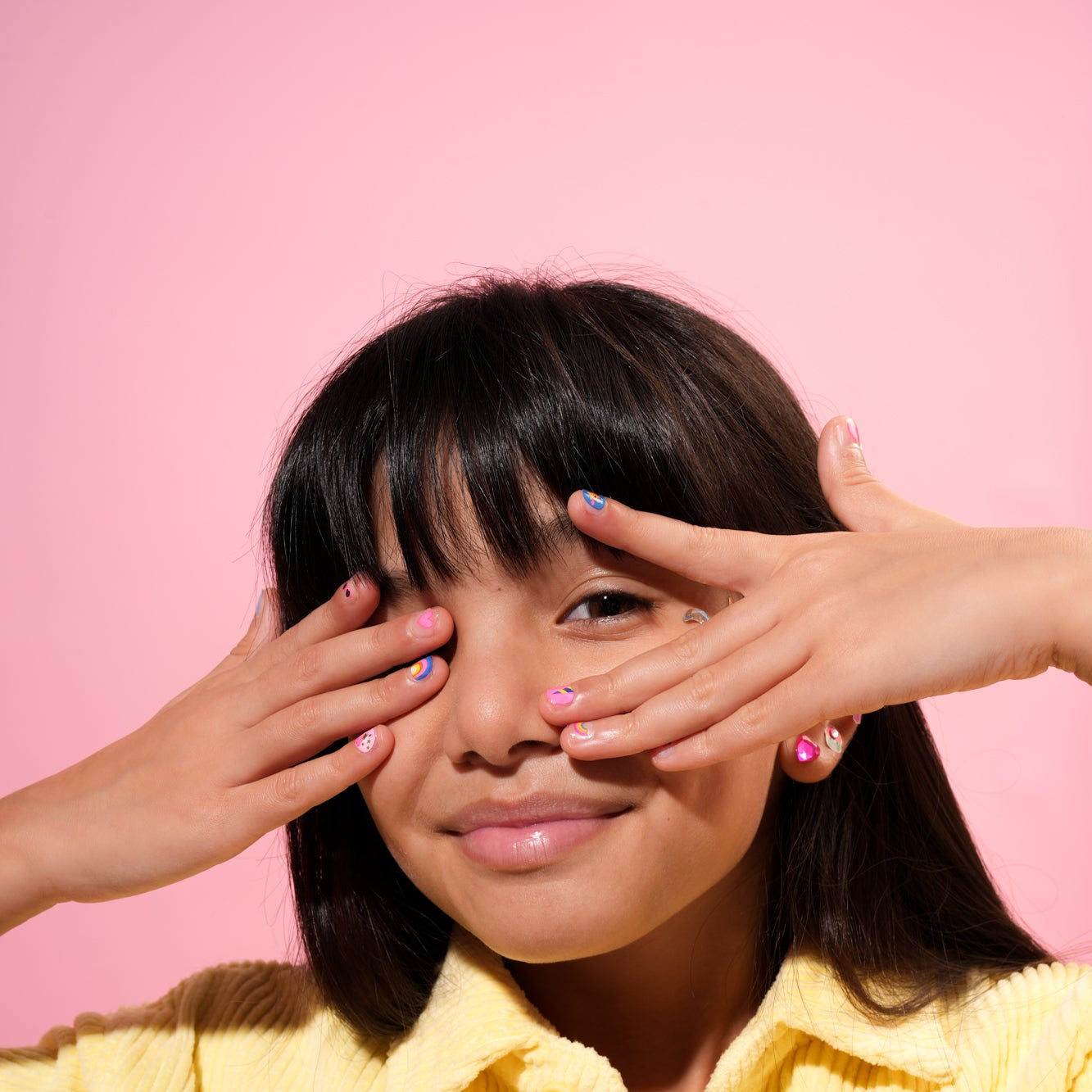 Stickers d’ongles licorne pour filles - décoration ongles enfants OMY