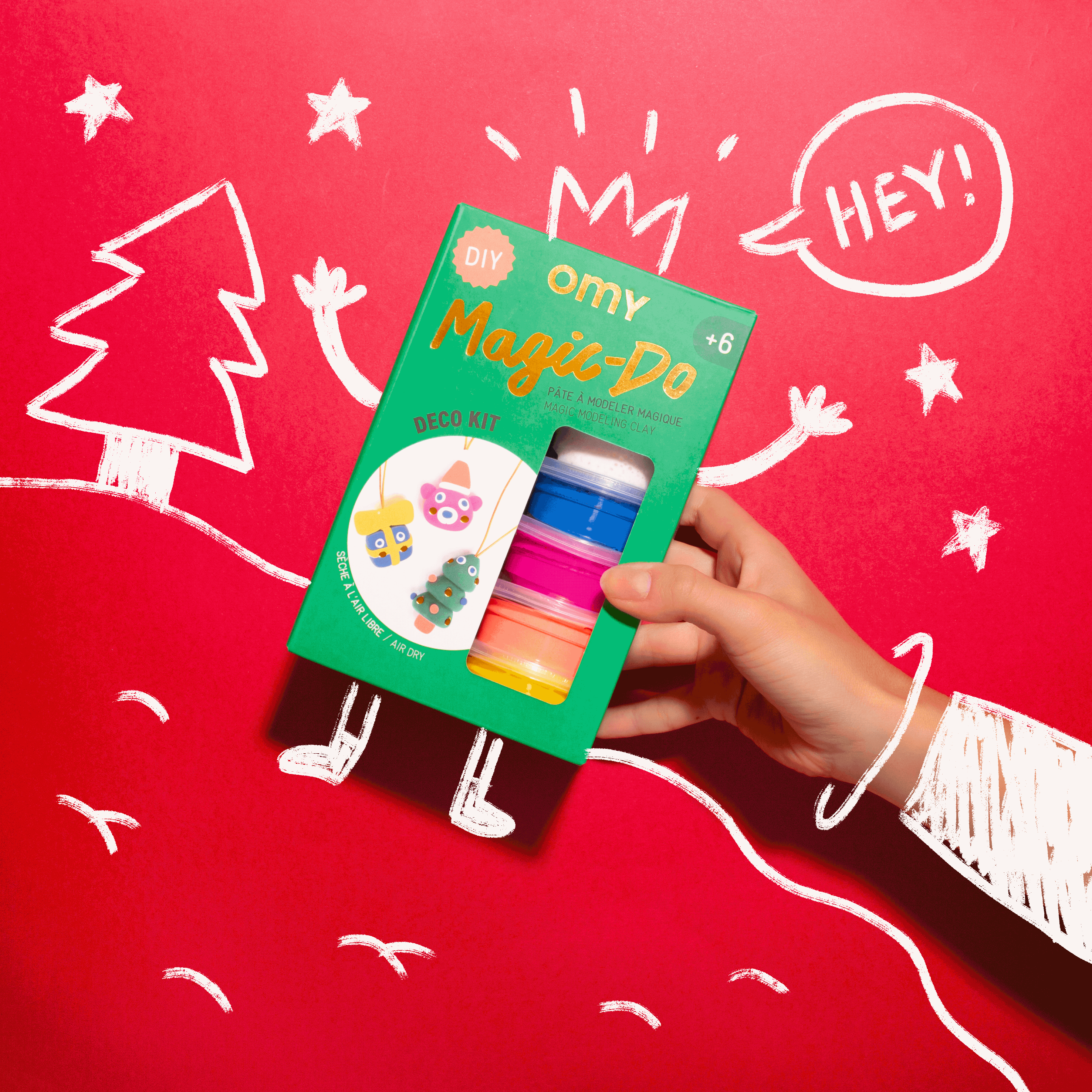 Ho ho ho - Pâte à modeler magique