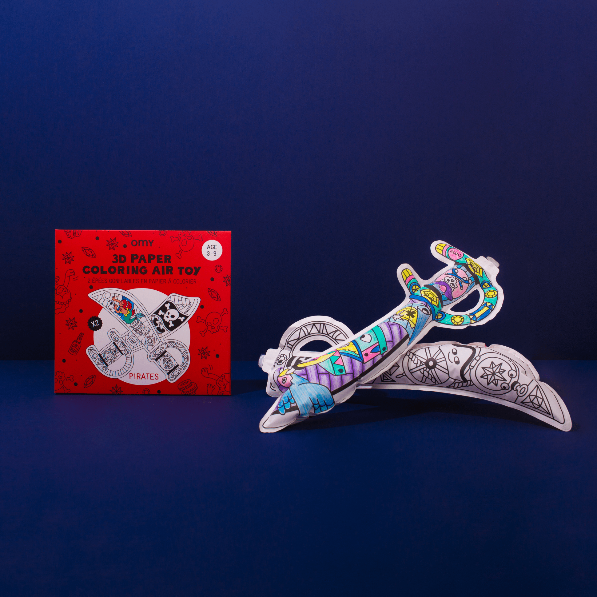 Piraten – opblaas speelgoed