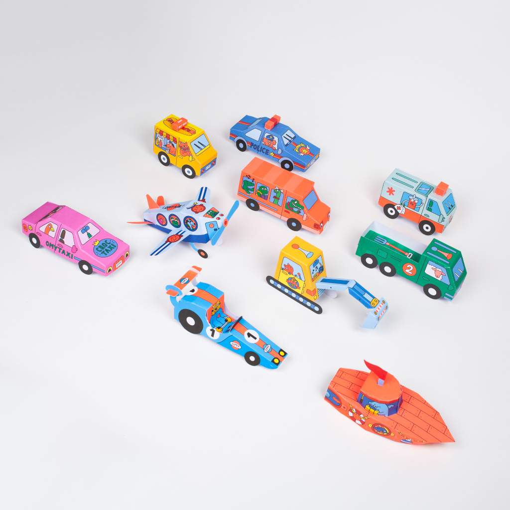 Vroom - Paper toys