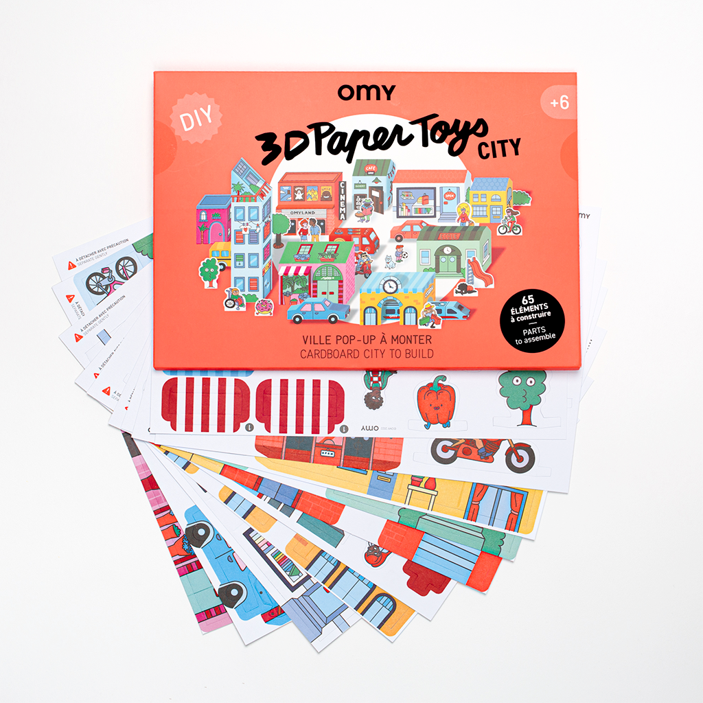 City - Paper toys