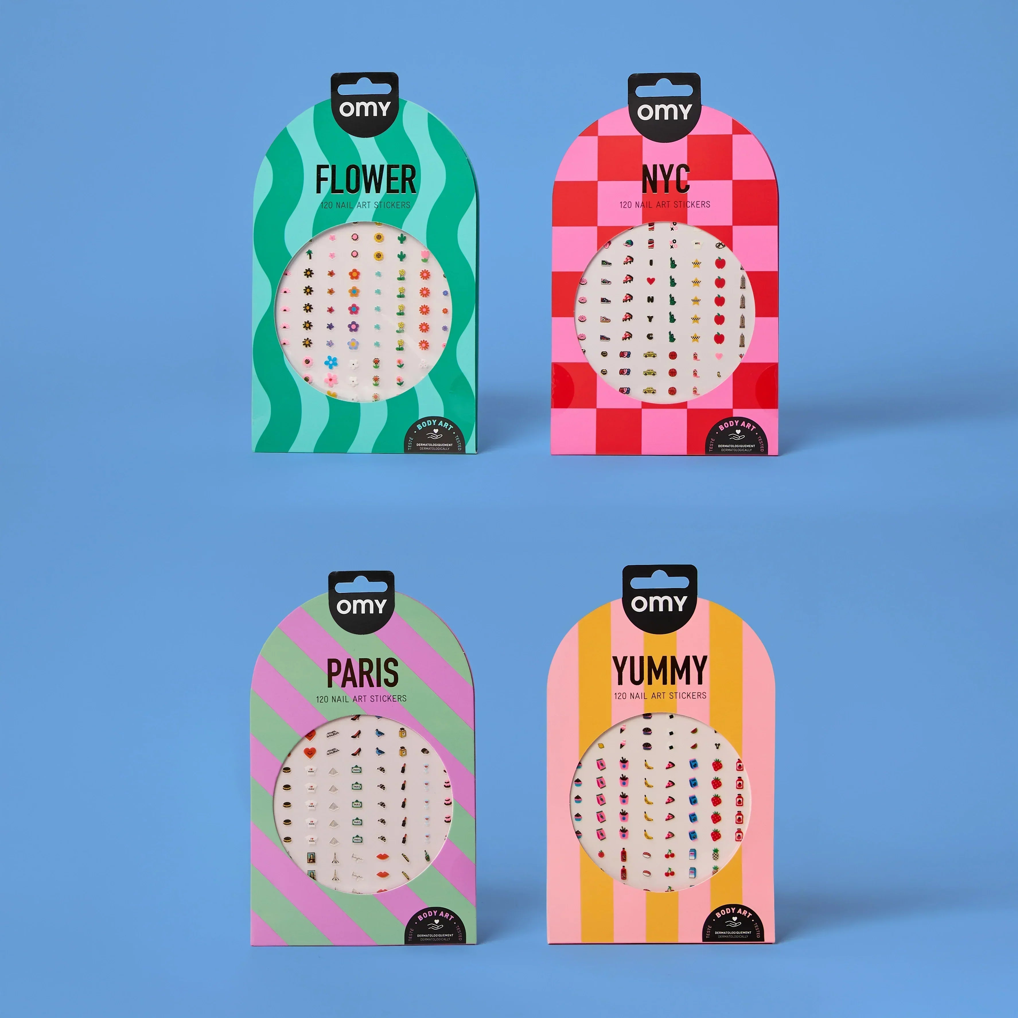 Stickers pour ongles OMY : Nail Stickers et Nail Art, la manucure créative pour tous