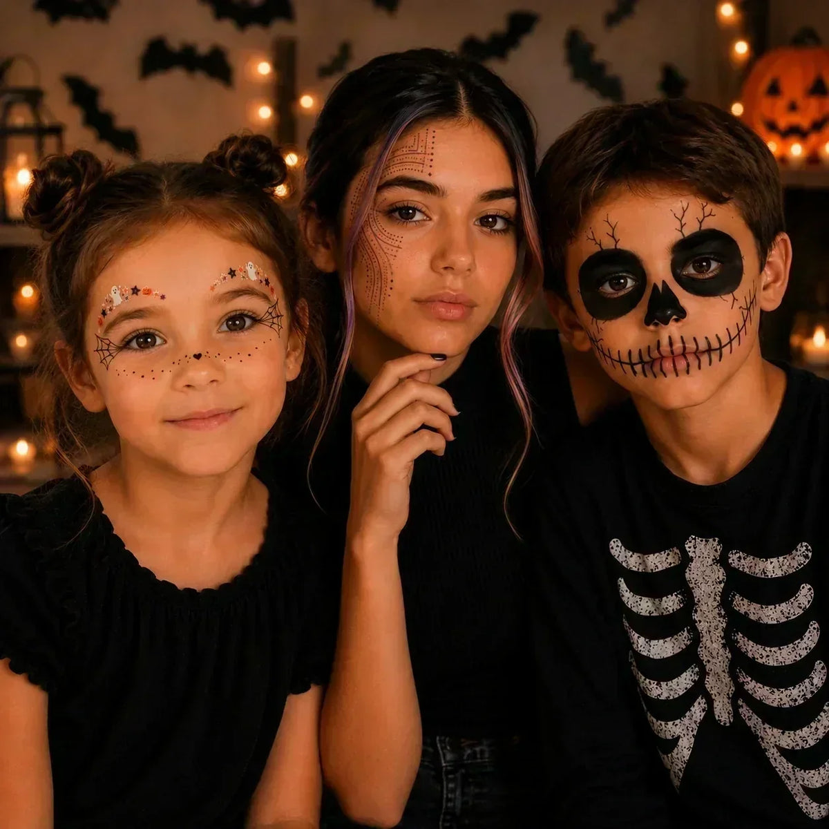 Maquillage d'Halloween : 6 looks faciles, du tout-petit à l'ado