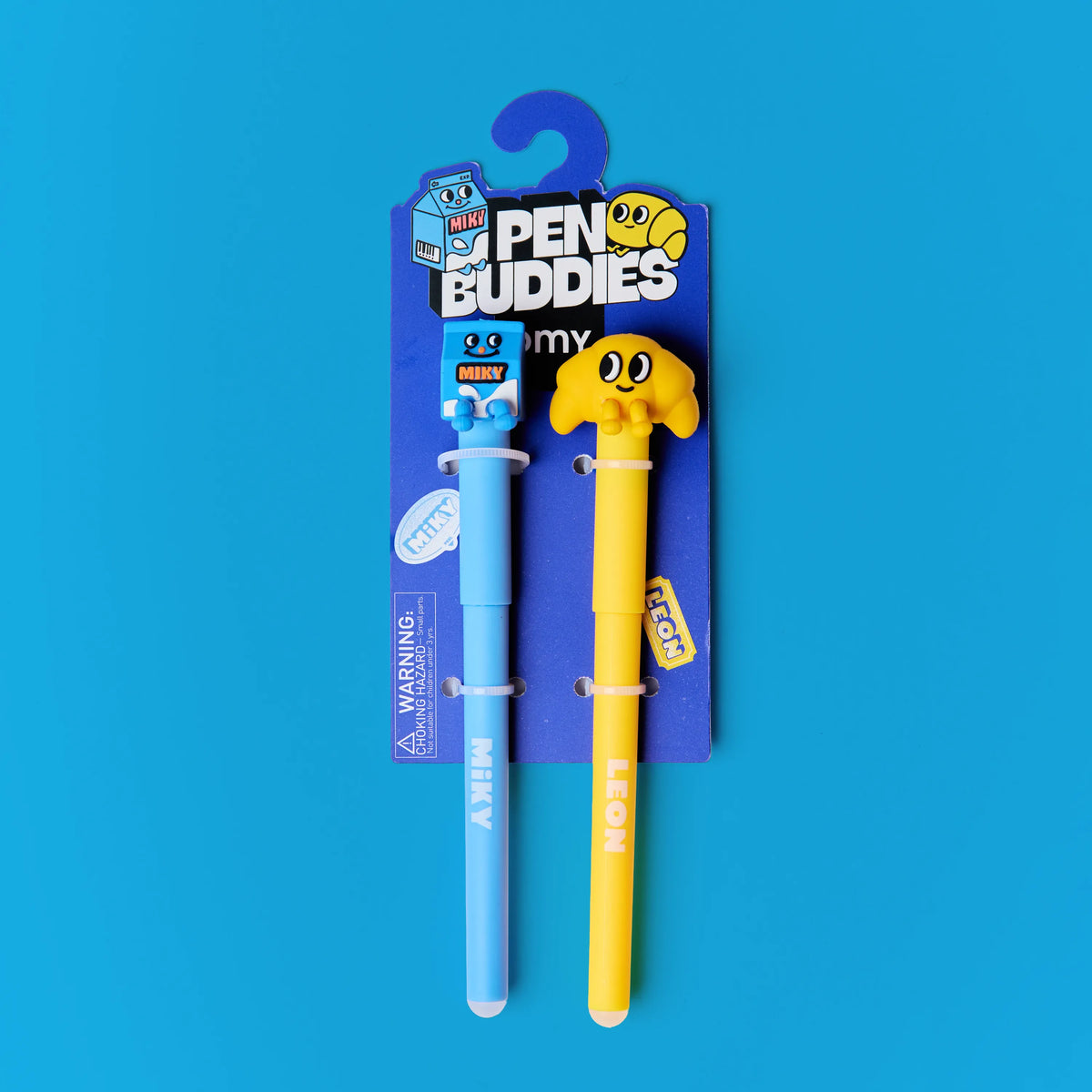 Packshot pen buddies léon et miky