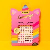 Packaging bijoux autocollants OMY Lily – Boucles d’oreilles fantaisie pour enfants