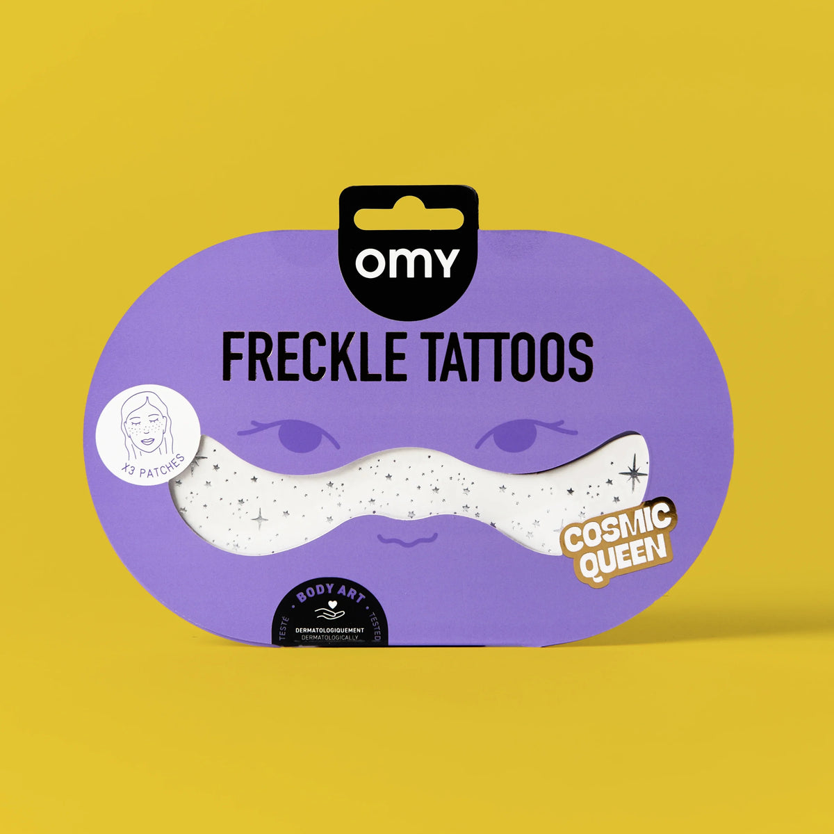 Packshot avant freckles tattoo cosmic queen