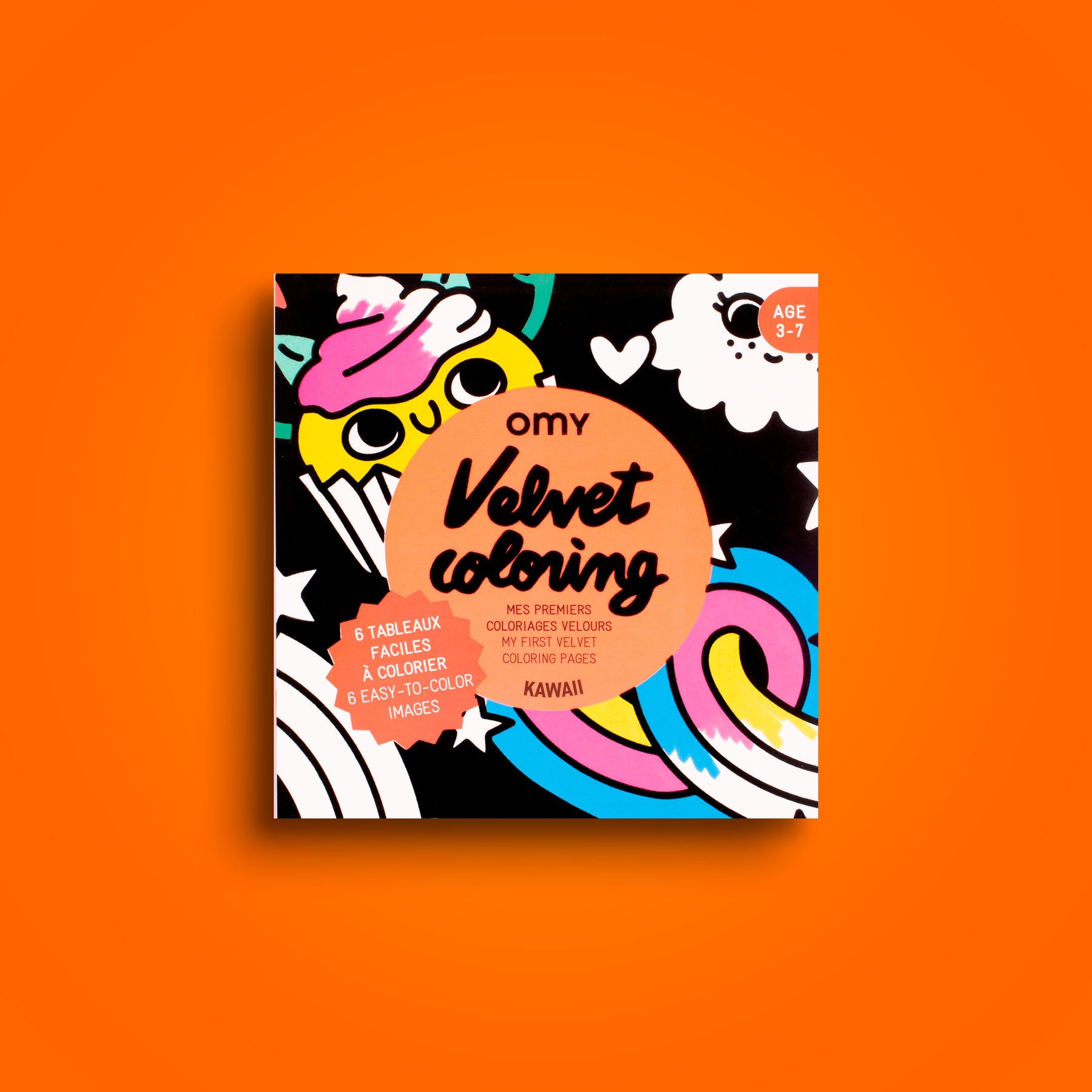 KAWAII - COLORIAGE VELOURS