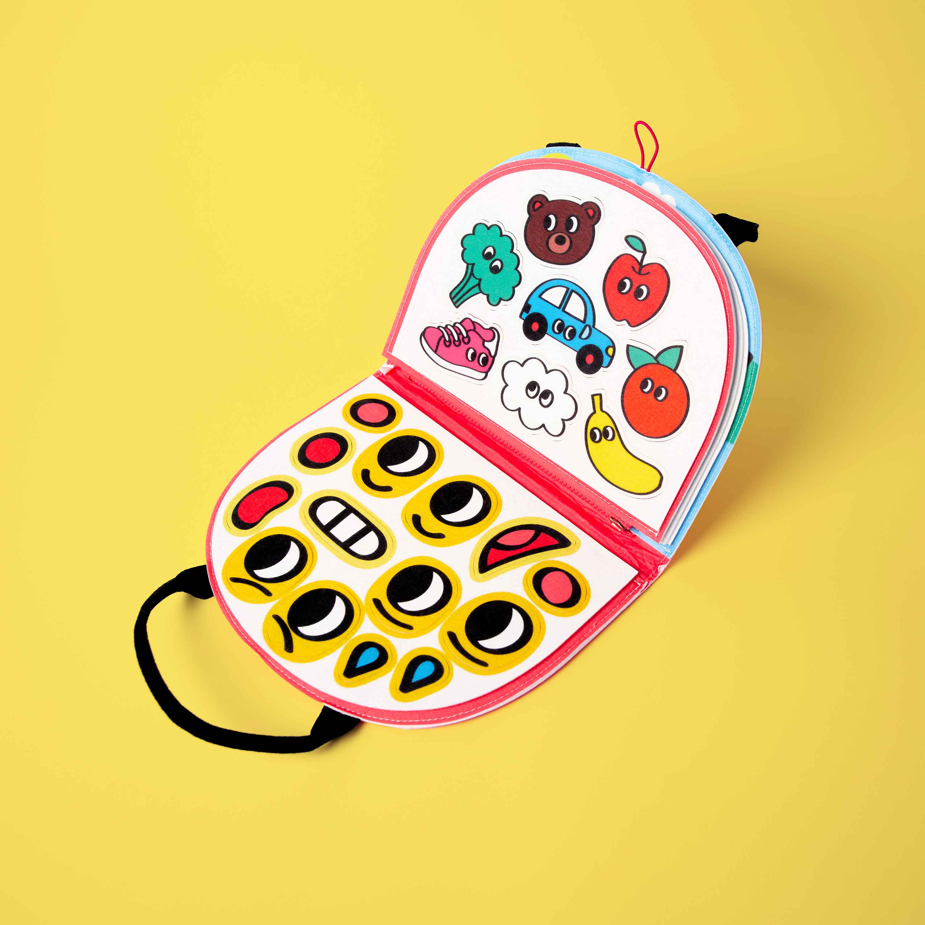 Montessori educational kit by OMY, game for recognizing emotions and facial expressions