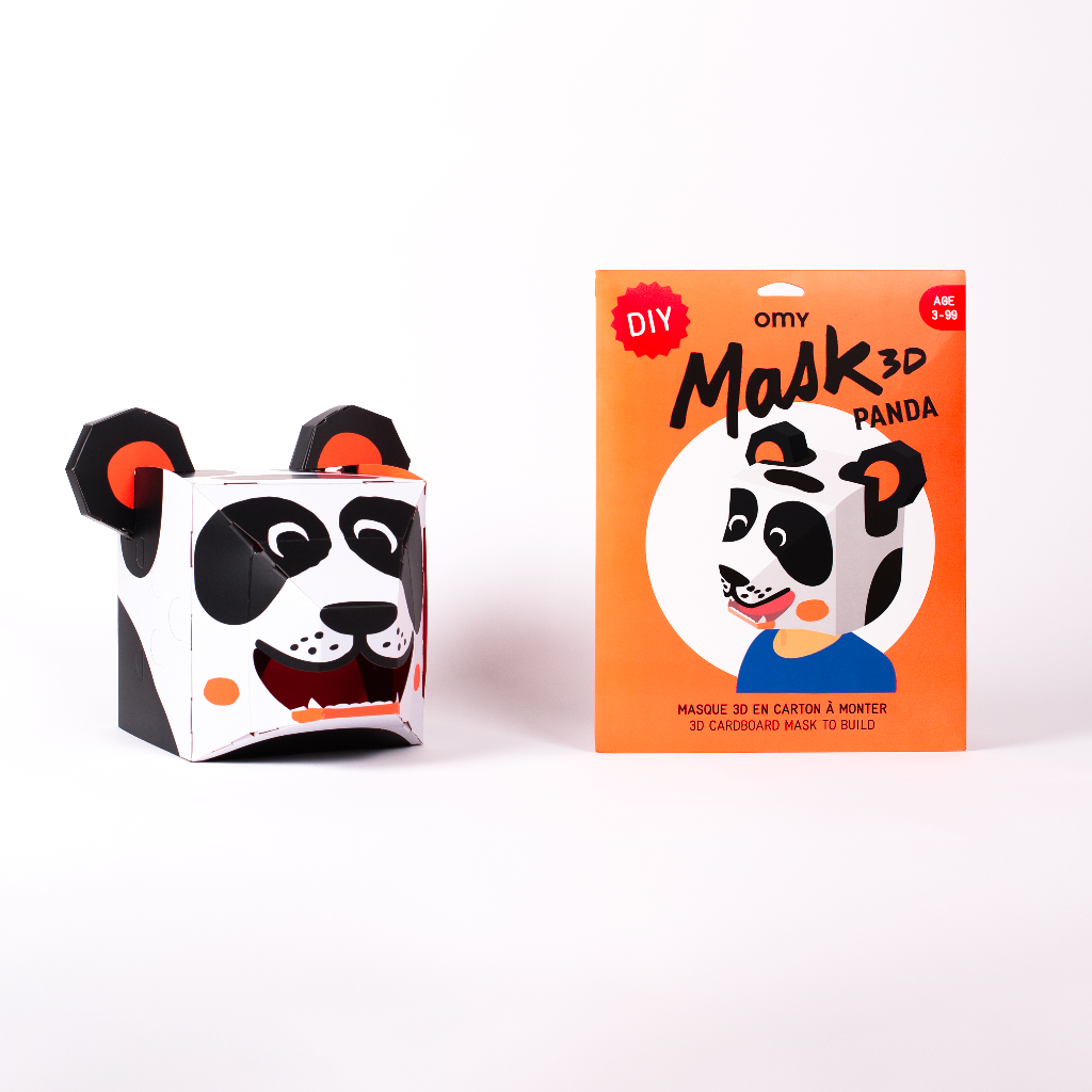 Panda - Masque 3D