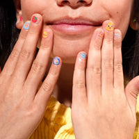  Ongles décorés avec Nail Stickers OMY Kawaii – Gommettes colorées et mignonnes pour enfants