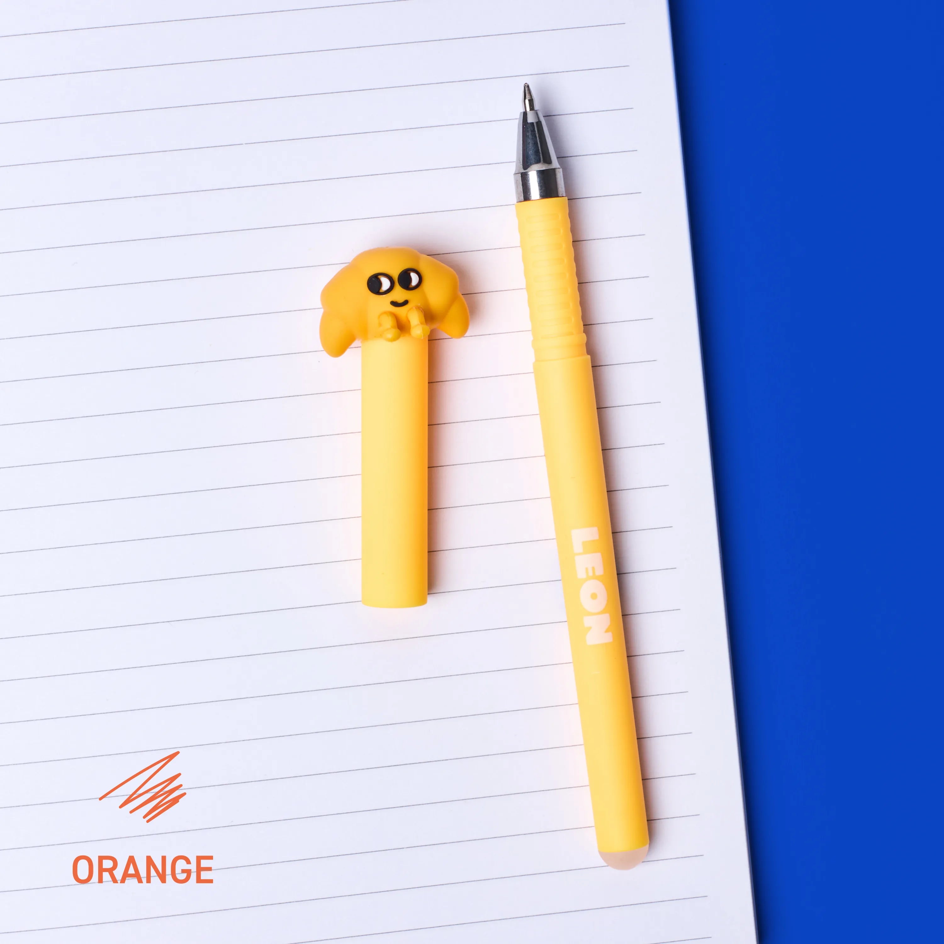 Farben der Pen Buddies Léon