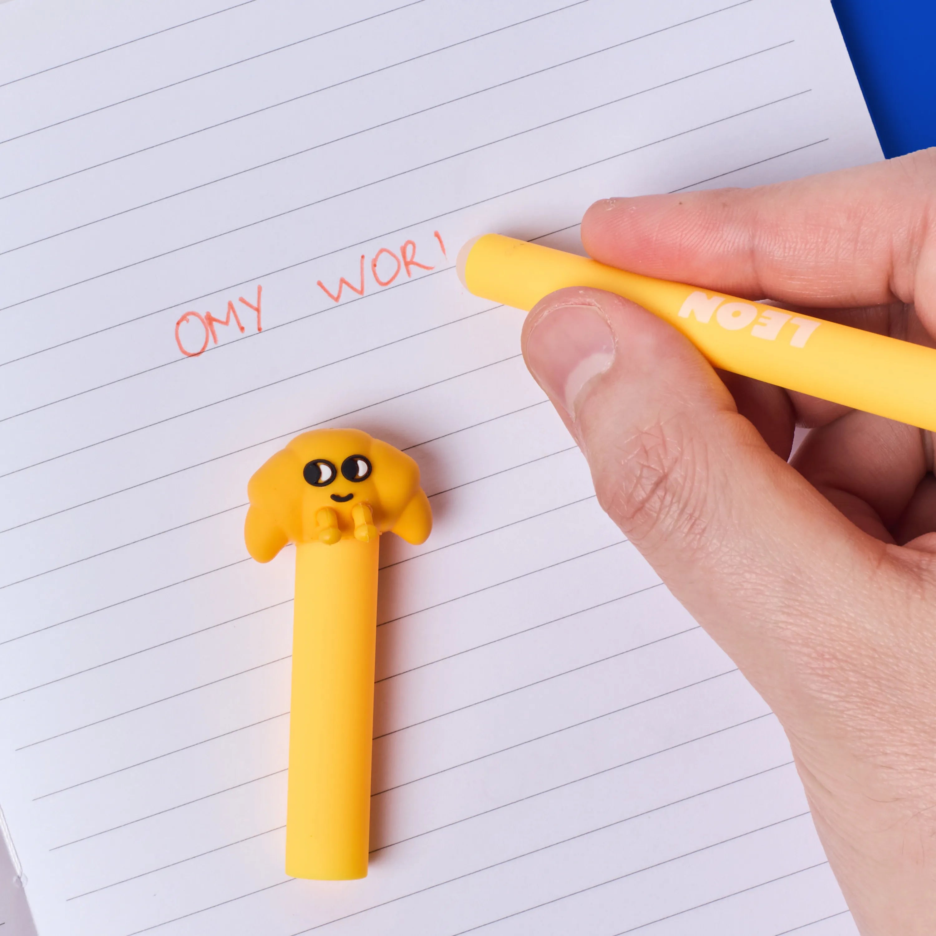 Gomme pen buddies Léon