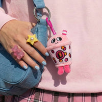 Peluche porte-clés Bubble Sweet Buddies et détails brodés