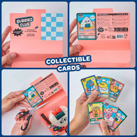 Mini peluche Yuki Sweet Buddies avec carte à collectionner