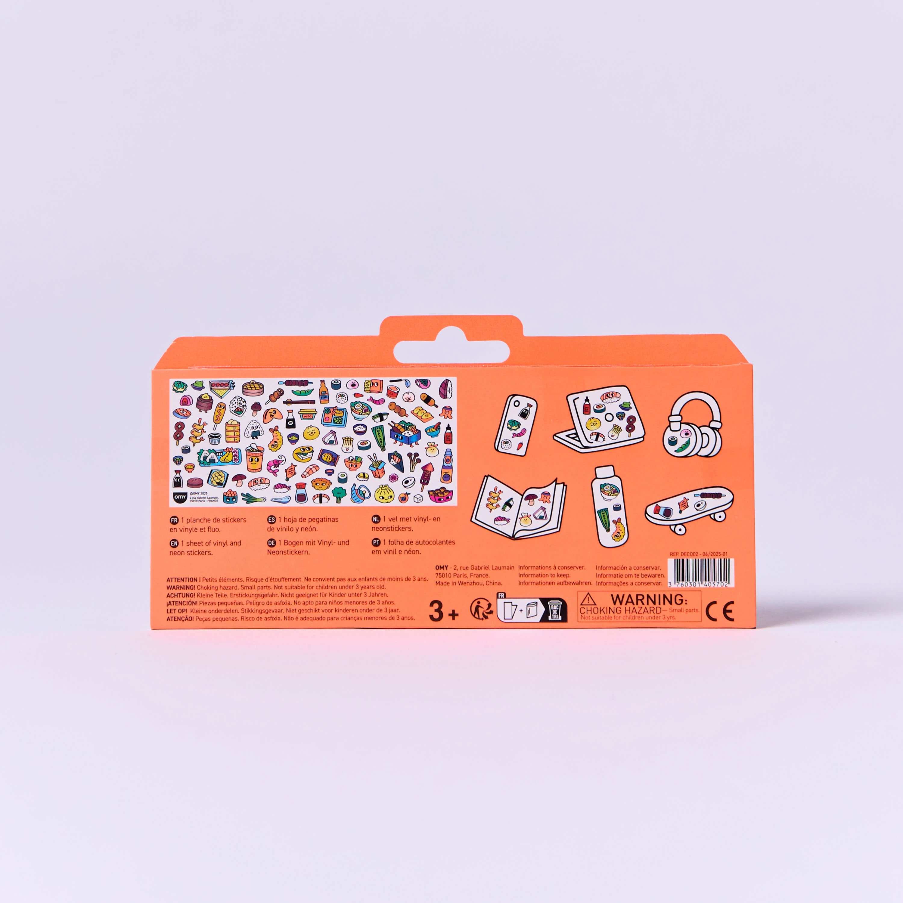 Stickers de dos sushi shop