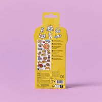 Dos de l’emballage Fabulous Stickers Croissant OMY, présentation des stickers et informations produit.