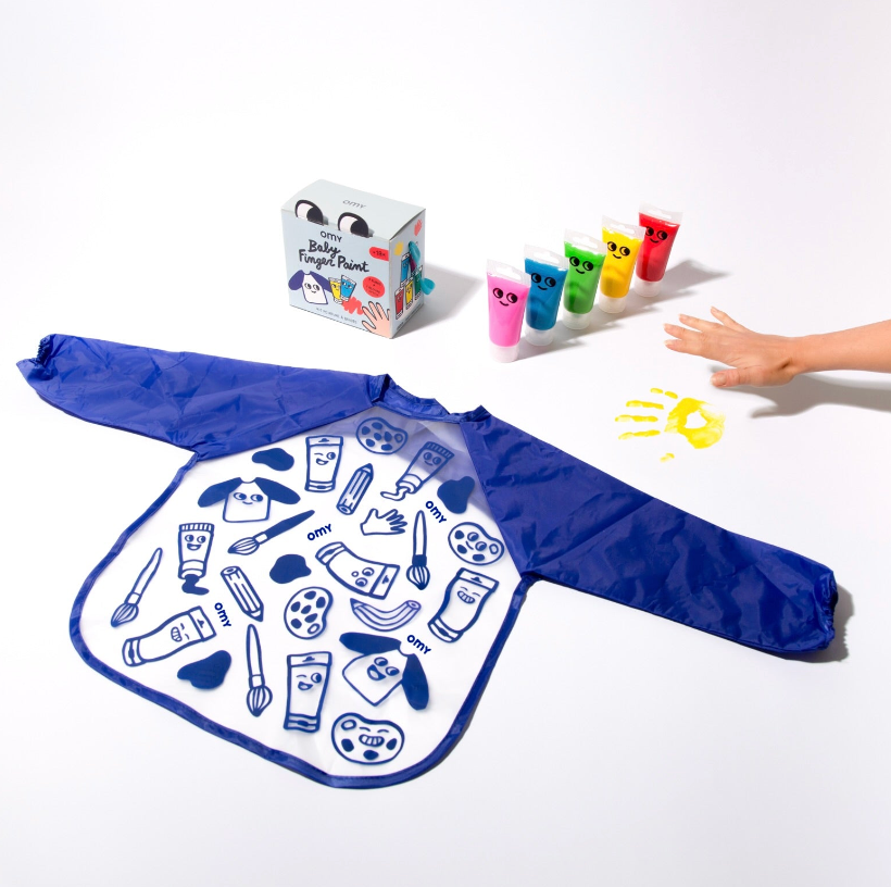 Finger Paint with Smock