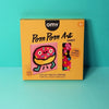 Vidéo du coffret Pom Pom Art Donut OMY, atelier tableau pompons avec plus de 500 pompons fluo, dès 6 ans