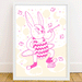 Bunny - Affiche phosphorescente 2