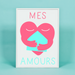 Mes amours - Affiche 1
