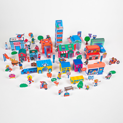 City - Paper toys